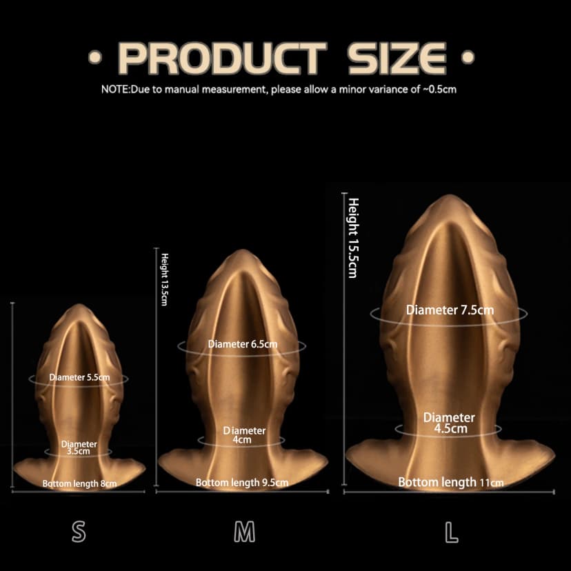 JYBL Venom Silicone Anal Plug — Large