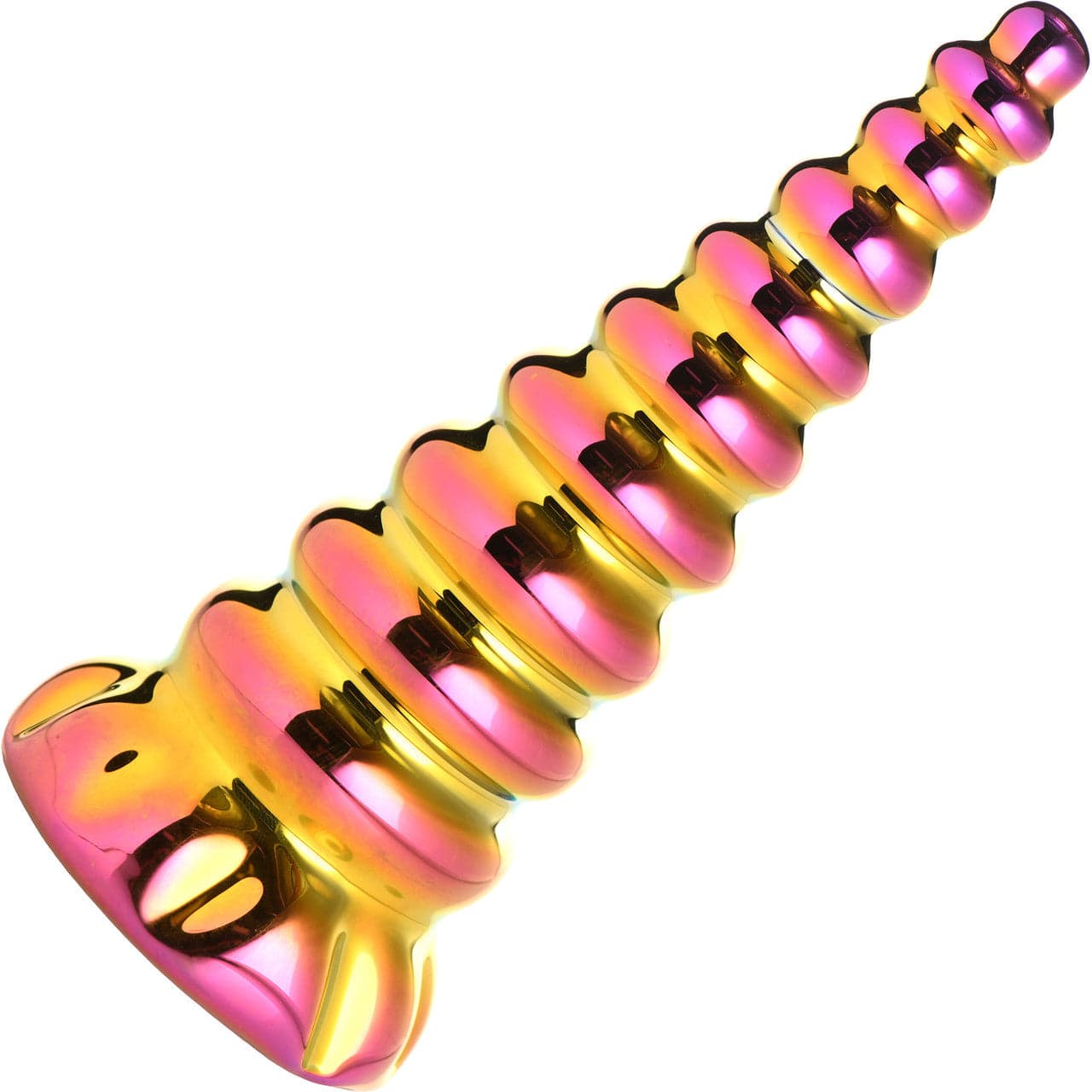Creature Cocks Twilight Rainbow Glass Dildo