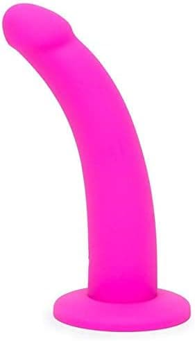 Lovehoney Curved Dildo 6 Inch with Suction Cup Pink