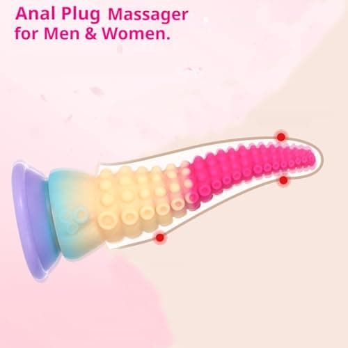 SWEETLORY Tentacle Octopus Fantasy Dildo with Suction Cup