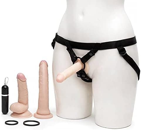 Lovehoney Lifelike Lover Strap On Dildo Kit