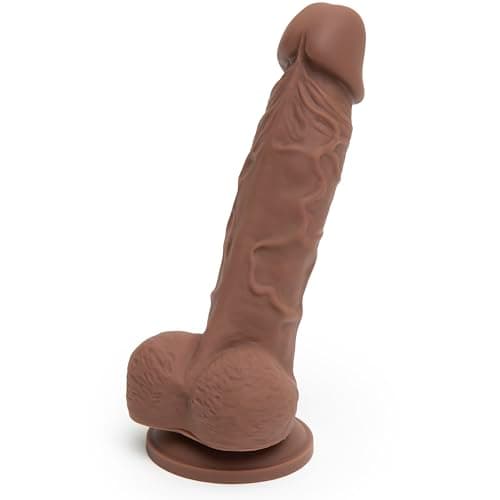 Lovehoney Lifelike 6" Realistic Brown Silicone Dildo