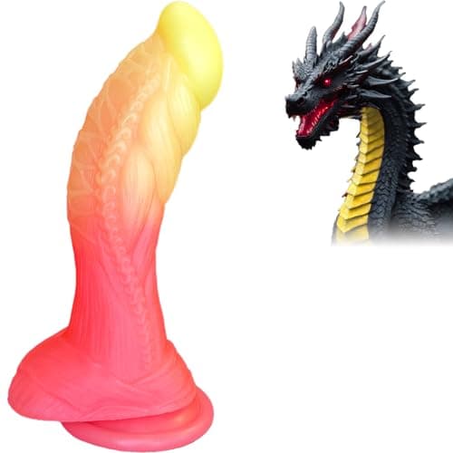 Fantasy Monster Dragon Dildo with Balls — 7.5in