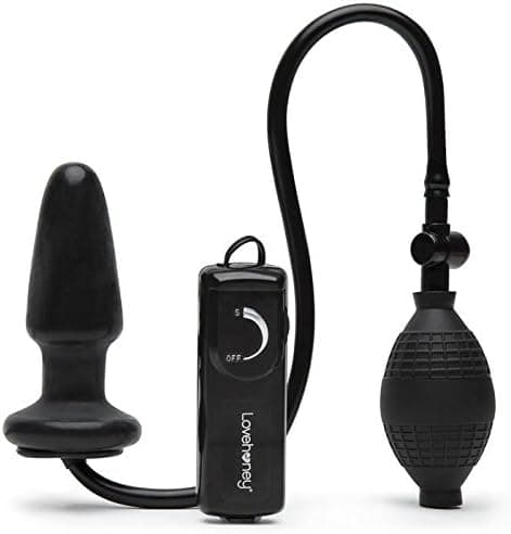 Lovehoney Vibrating Inflatable Butt Plug 4.5 Inch
