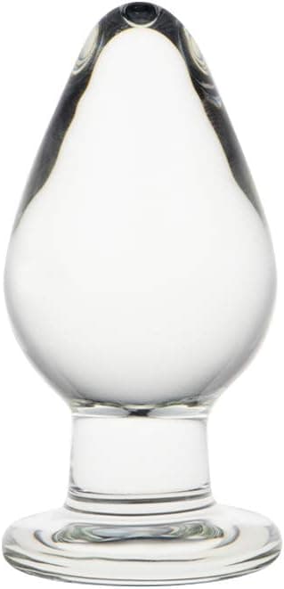 Roluck Analplug mit Stoss Kegel Glas Kristall Butt Plug Analsexspielzeug für Frauen Männer