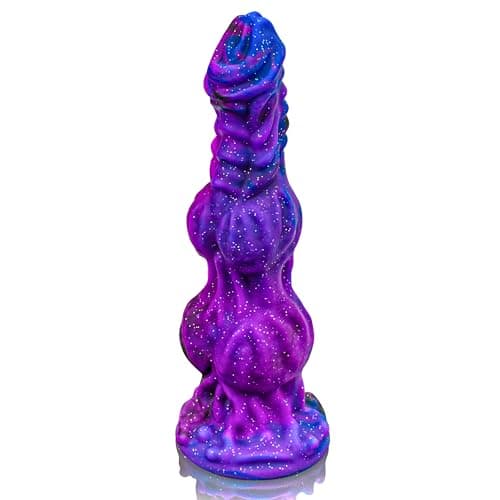 Monster Horse Fantasy Dildo with 2 Knots — 9.6in