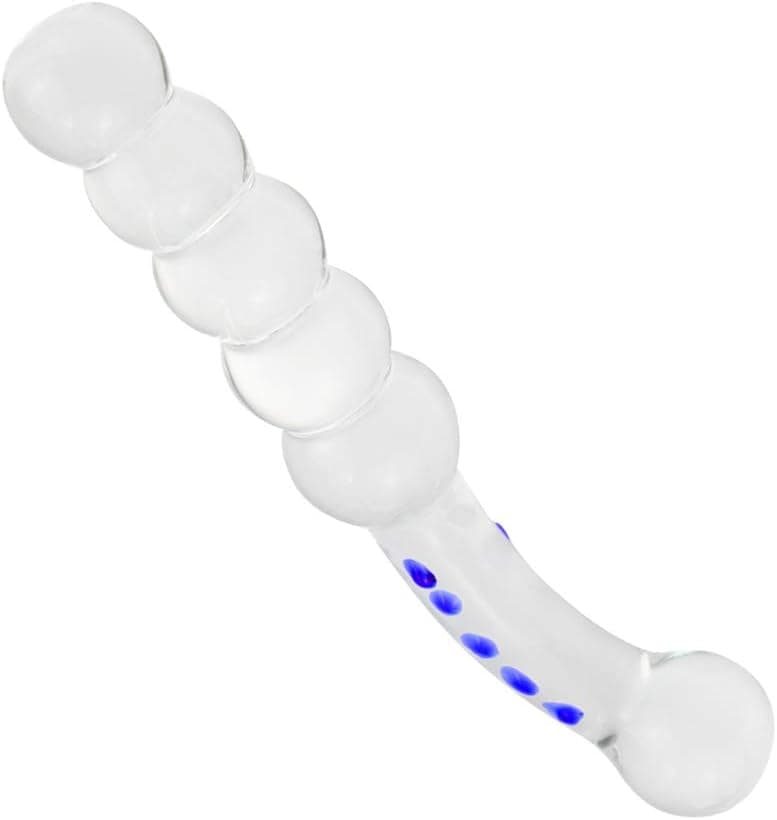 SXOVO Glas Dildo Anal Perlen Kristall Anal Plug Persönliche Massager G-Punkt Stimulation