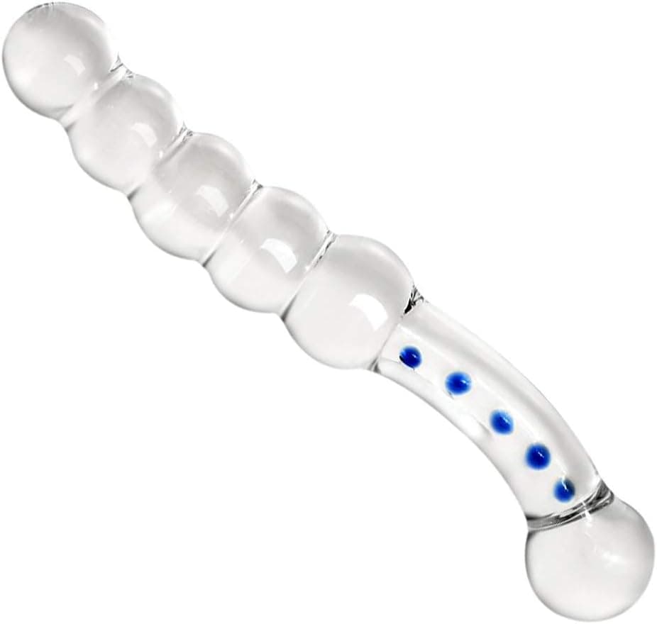 SXOVO Glas Dildo Anal Perlen Kristall Anal Plug Persönliche Massager G-Punkt Stimulation