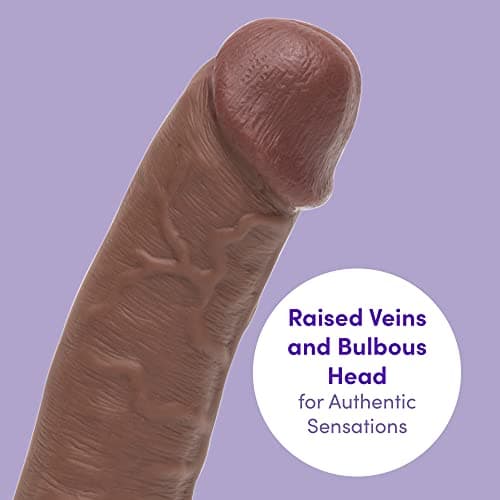 Lovehoney Lifelike Lover 8" Ultra Realistic Dildo Brown
