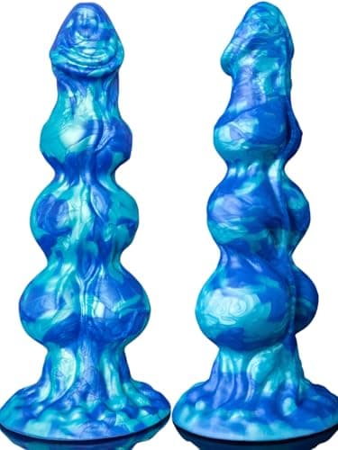 Monster Knot Dildo 3 Progressive Knots Fantasy — 12in