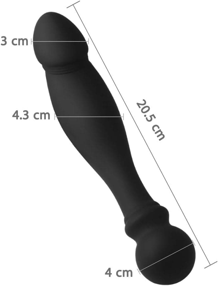 SXOVO Double Headed Silikon Prostata Massieren G-Punkt Stimulation Dildo Adult Anal Plug Masturbation Sex Spielzeug