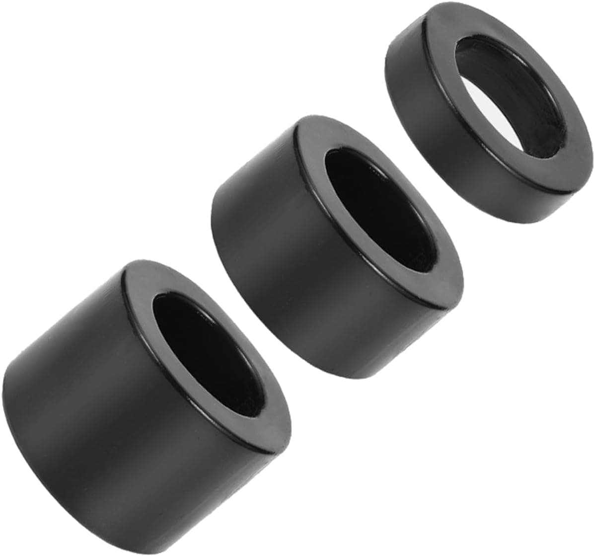 GeRRiT 3 Stück Penisringe Set Silikon Cock Ringe Hodenring Ballstretcher Erektion Verzögerung Ring Hodensack Penis Vorhaut Bondage Stretch Ring Erotik Sexspielzeug für Männer （Transparent）