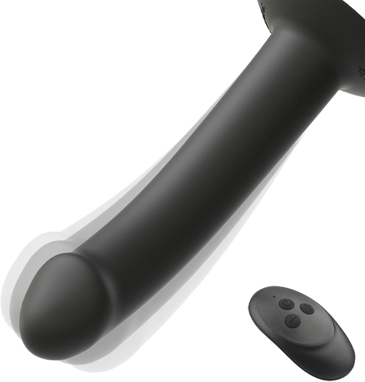 Jinqian Analplug Anal Dildo Vibrator mit Fernbedienung&amp;10 Vibrationsmodi Prostata Stimulator Vaginal Massagegerät Butt Plug Analvibratoren für Mann Frau Sex Spielzeug für Anfänger, Paare(klein)