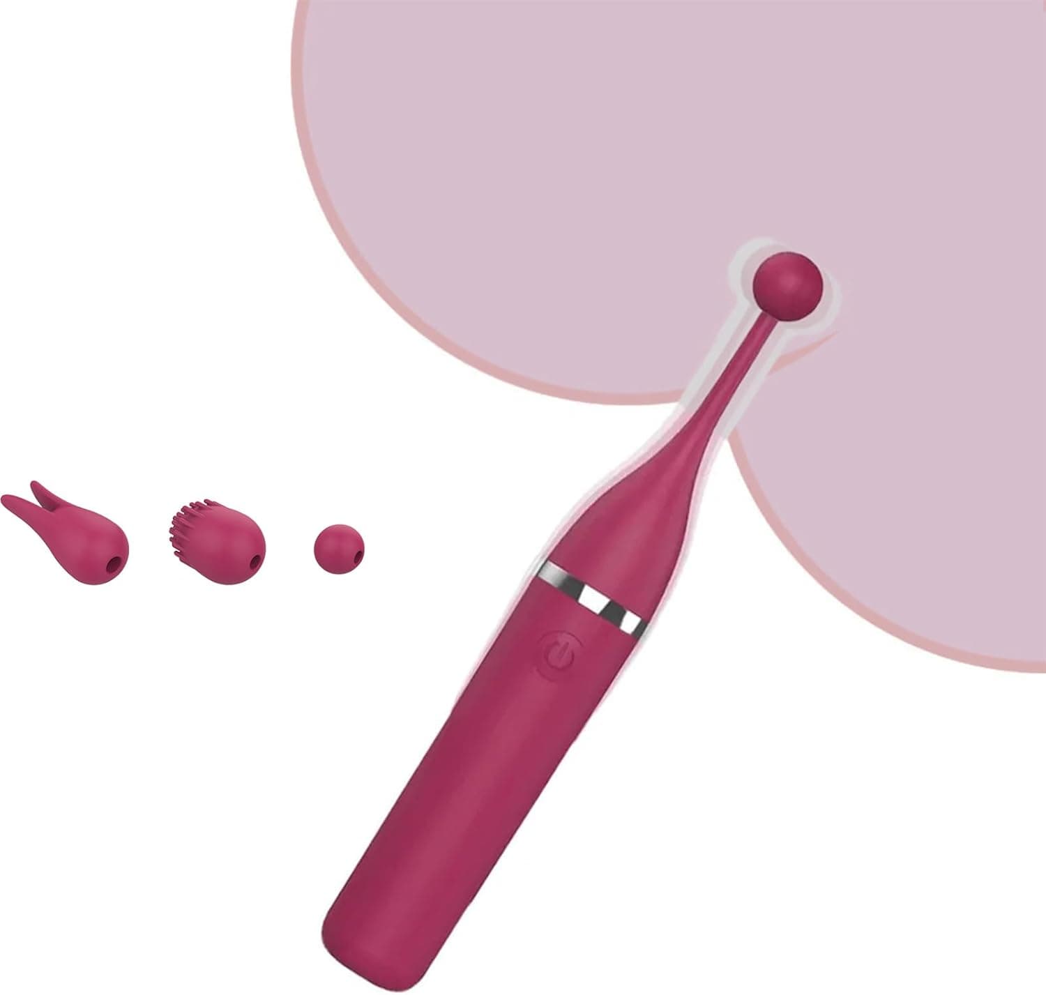 Jinqian Hochfrequenz Vibrator Sex Spielzeug für die Frau,G Punkt Vibratoren mit Klitorisstimulation Vibration für Frauen Squirten mit 10 Vibrationsmodi Massagestab Klitoris Stimulator für Sie