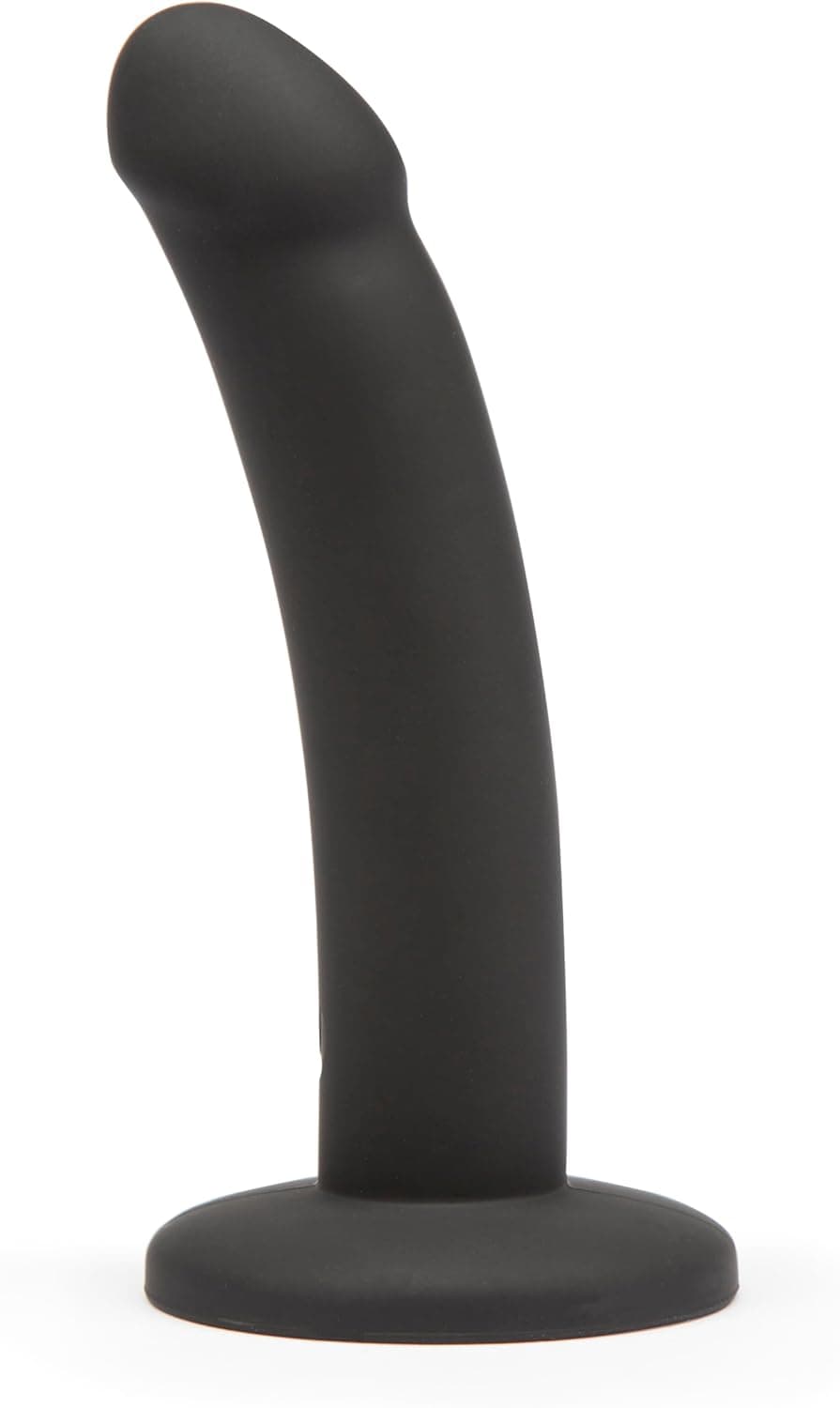 Lovehoney Curved Dildo 6 Inch with Suction Cup Black