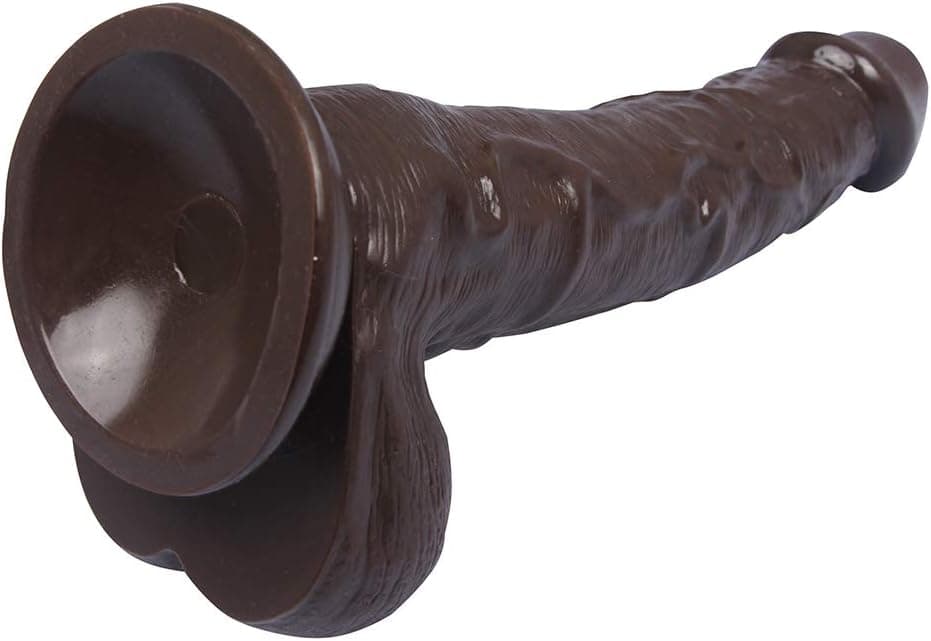 27cm XLL Realistischer Dildo mit Starker Saugnapf, Dilos Sexspielzeug für Frauen, Männer Analdildo Anal Plug, Dildo Groß Lang Sex Toyset for Women (Schwarze Schokoladenfarbe)