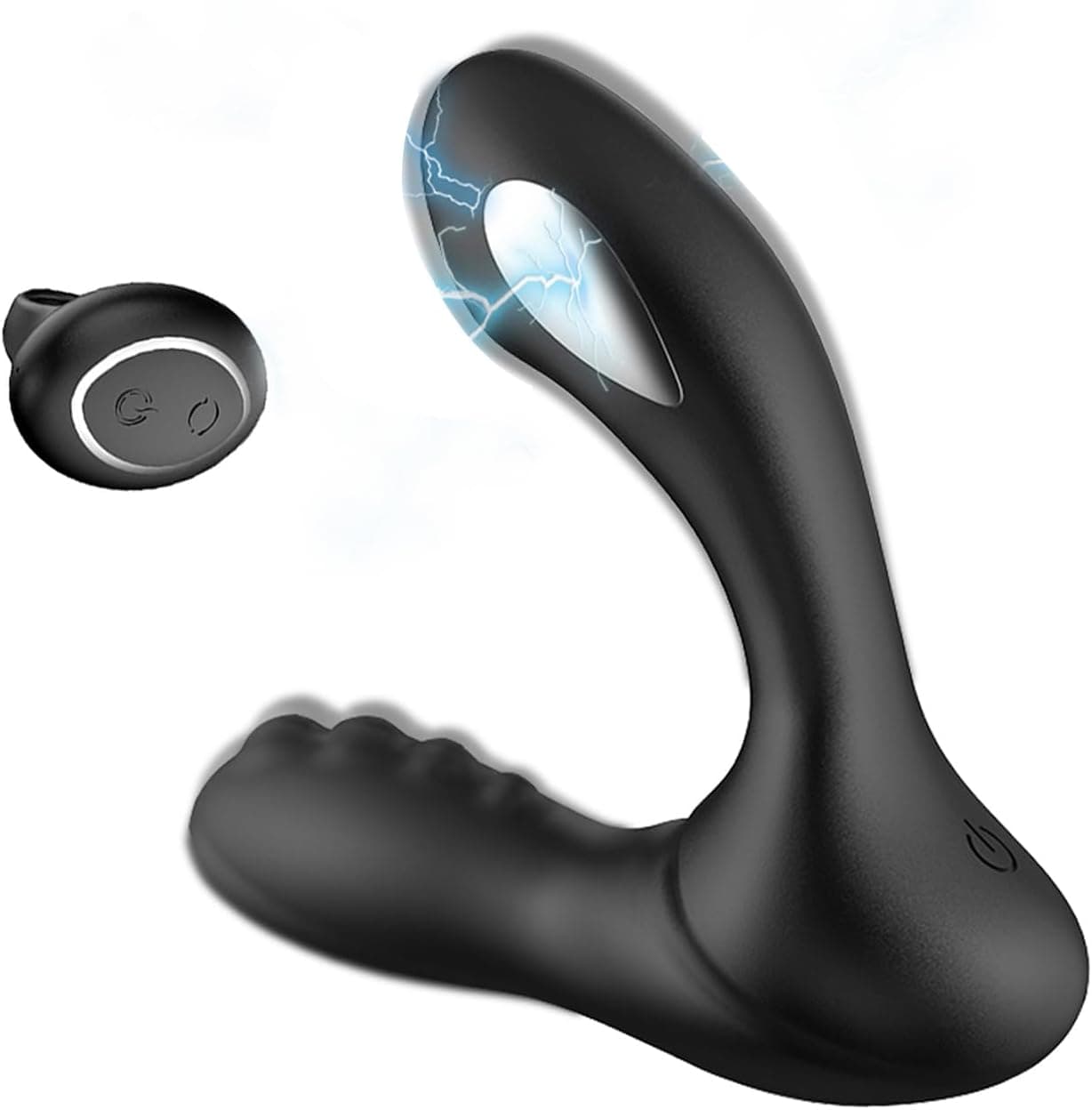 2 in 1 Elektro Shock Analvibratoren für Mann mit 8 Vibration &amp; 8 Elektroschock-Modi, Prostata Stimulation Männer Vibrator SM E-stim Anal Plug Extrem Sexspielzeug für Paare Frauen