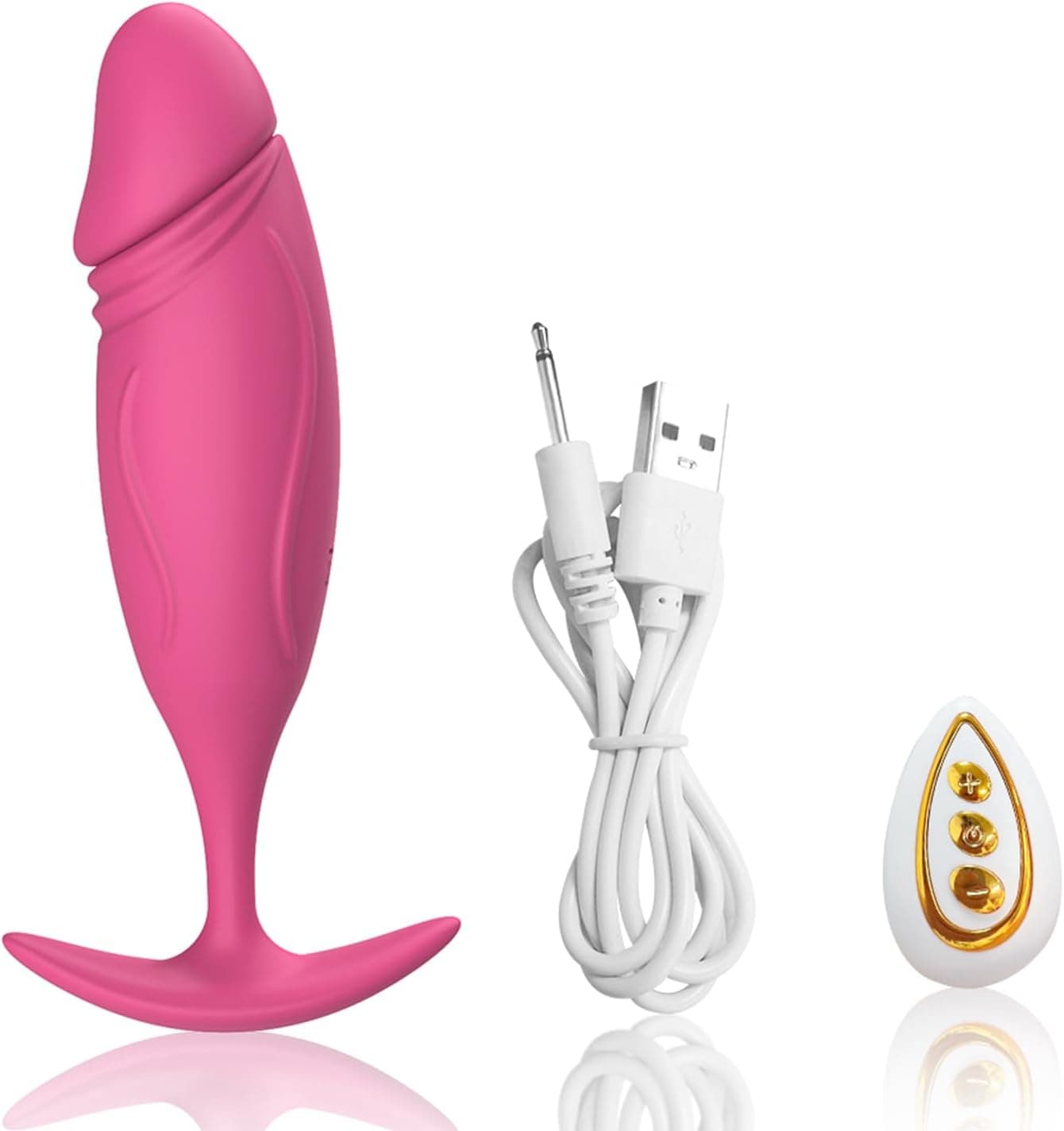 Anal Vibrator Analplug Vibratoren mit Fernbedienung 10 Vibrationsmodi Vibrierender Prostata Massagegerät Homosexuell Butt Plug Dildo G Punkt Stimulator Sexspielzeug für Frauen Paare Männer