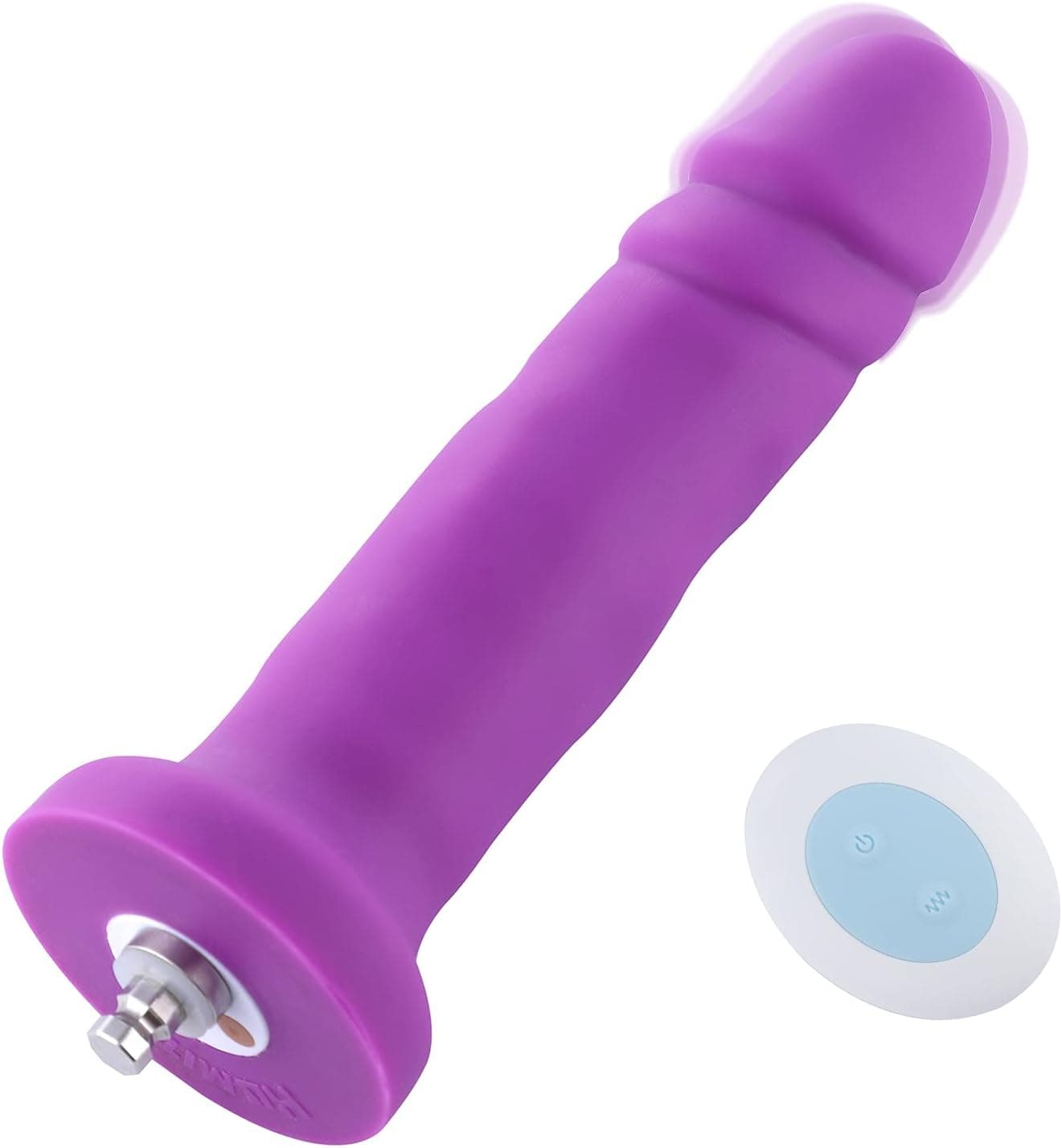 Hismith 6.7 Inch Vibrating Dildo with 3 Speeds + 4 Modes with KlicLok System - Silicone Anal Dildo