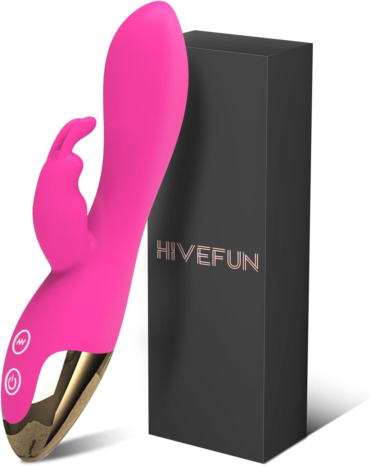 HIVEFUN Vibration für Frauen Sex Spielzeug für die Frau Vibrator, Vibratorensets Spielzeug für die Paare Klitoris Dildo Sex Toys mit 10 Modi, Diloschwanz G Punkt Vibratoren Sextoysets für Damen