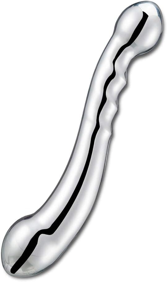 Doppelkopf Dildo Analplug Metall Buttplug G-Punkt Stimulator Vagina Analdildo Erotik Sexspielzeug für Männer und Frauen 680G