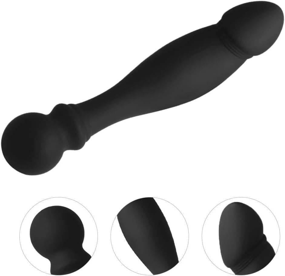 SXOVO Double Headed Silikon Prostata Massieren G-Punkt Stimulation Dildo Adult Anal Plug Masturbation Sex Spielzeug