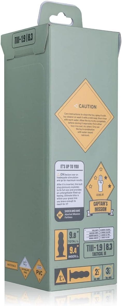 BUTTR - Tactical III Analplug