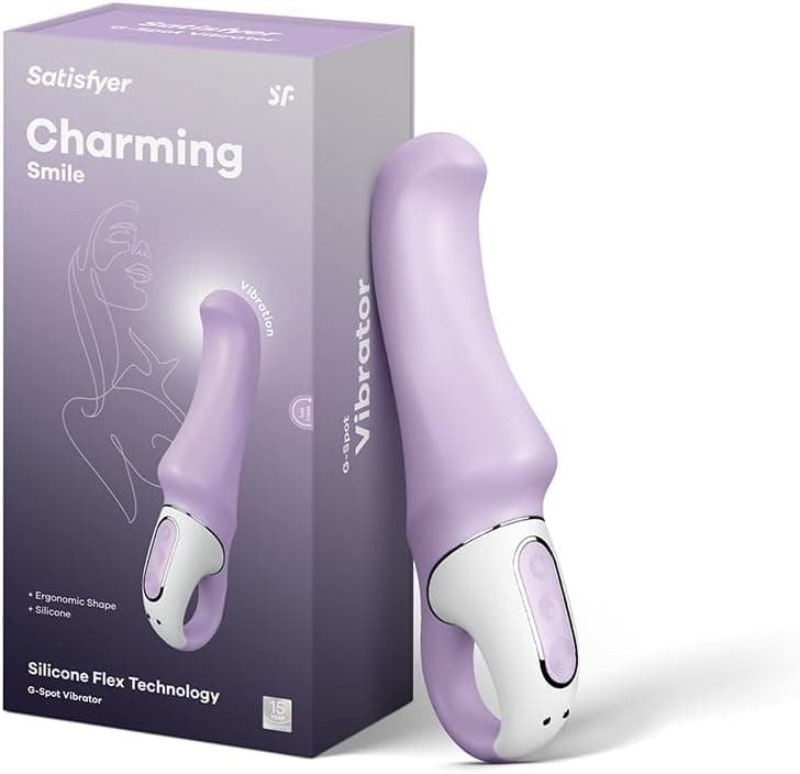 Satisfyer G-Punkt-Vibrator Vibes Master | Dildo &amp; Vibrator für die Frau | Leise und starke Klitoris-Stimulation | Erotisches Sex-Spielzeug | Stimulator für Sie | Wasserdichtes (IPX7) Sex-Toy