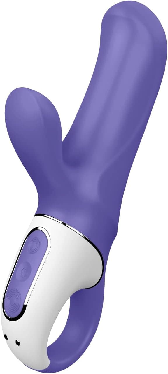 Satisfyer G-Punkt-Vibrator Vibes Master | Dildo &amp; Vibrator für die Frau | Leise und starke Klitoris-Stimulation | Erotisches Sex-Spielzeug | Stimulator für Sie | Wasserdichtes (IPX7) Sex-Toy