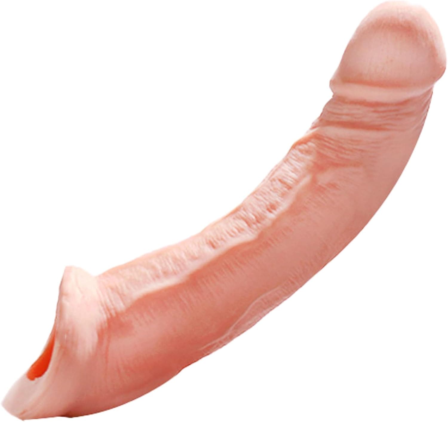 Penishülle Penismanschetten Penis Sleeve für Penisverlängerung Penisvergrößerung,Penis Hülle mit Aussehen Sex Spielzeug ab 18 für Paare extrem (Fleischfarbe)