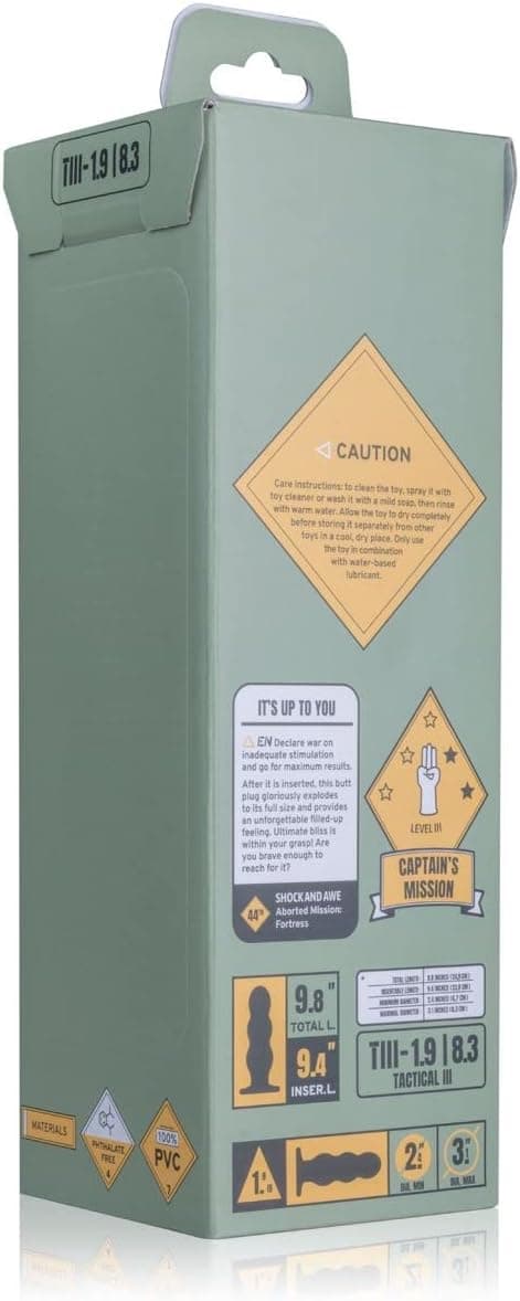 BUTTR - Tactical III Analplug