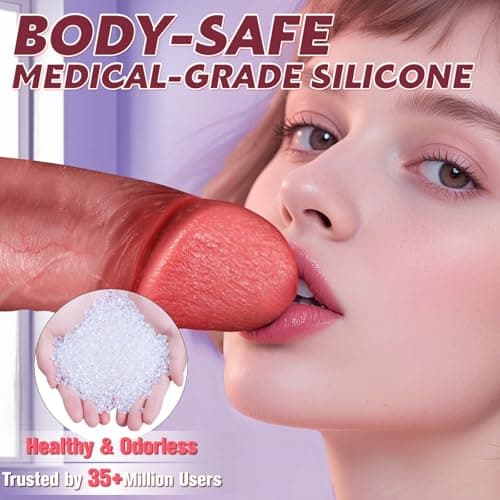 6.3" Realistic Silicone Dildo Suction Cup G-Spot