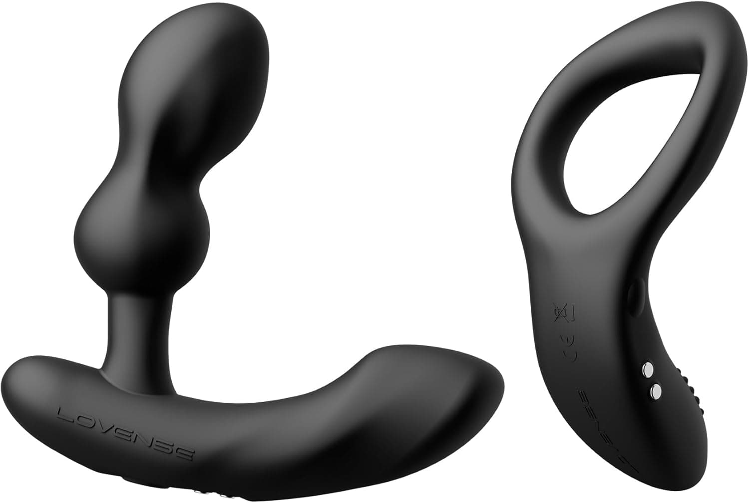 LOVENSE Edge 2 Prostata-Massagegerät Vibrator für Männer + LOVENSE Diamo Vibrator-Penisring für Herren