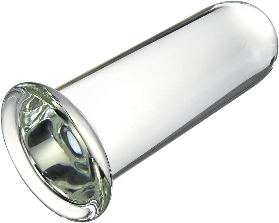 Glas Dildo Buttplug Trainer, G-Punkt Stimulator, Roluck Kristall Analplugs für Frauen und Männer Anal Sexpielzeug