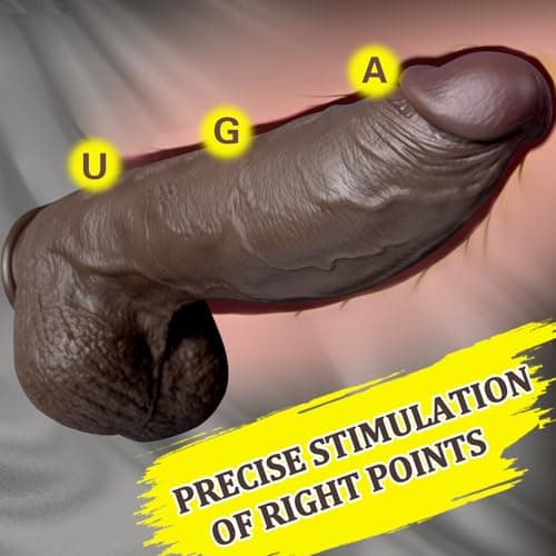 Cobulipo 11.6" BBC Black Curved Dildo — 2.67" Diam