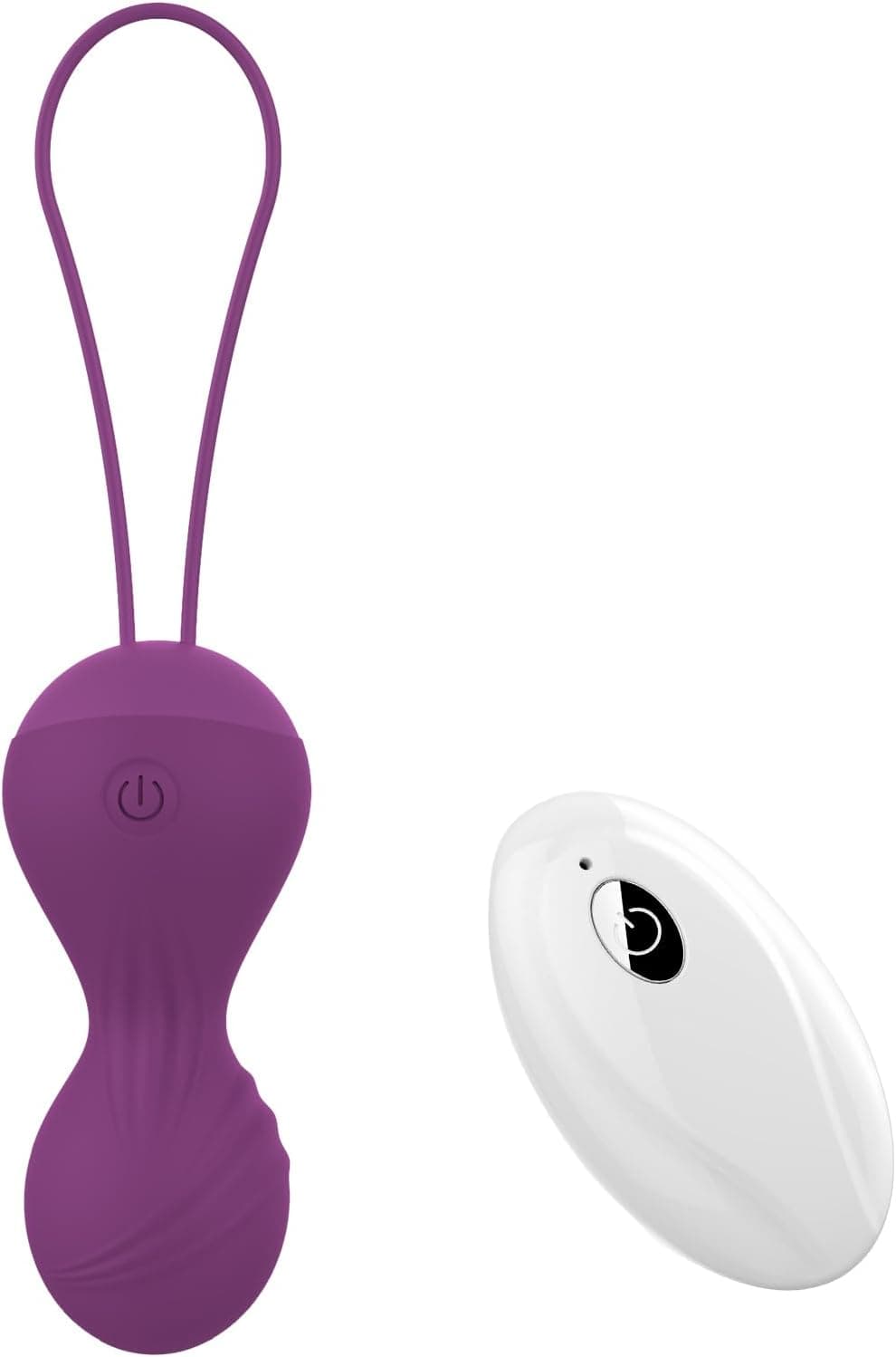 vibrator mit fernbedienung für unterwegs mit 10 Vibrationsmoden für G-Punkt &amp; Klitoris Liebeskugeln mit Fernbedienung Sex Spielzeug für die Paare und Frauen Wiederaufladbar vibro ei Lila