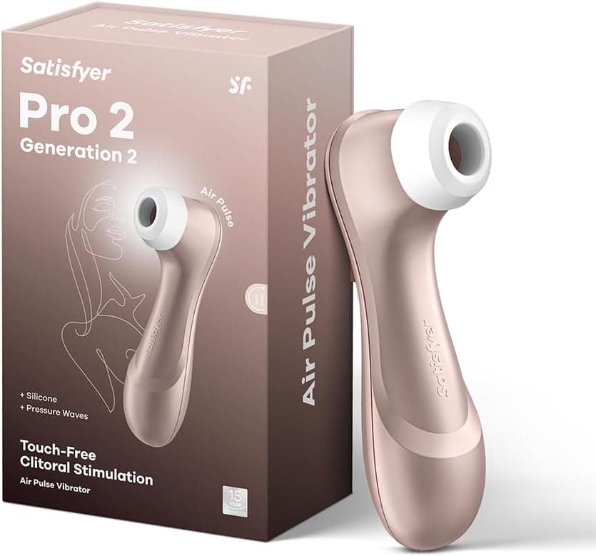 Satisfyer Pro 2 Vibrator Dildo | Druckwellenvibrator für die Frau &amp; Paare | Geschenk für Frauen | Extrem Erotik Sex-Spielzeug | Vibratorensets Klitoris | Massagestab Vibration | Stimulator Toy Damen
