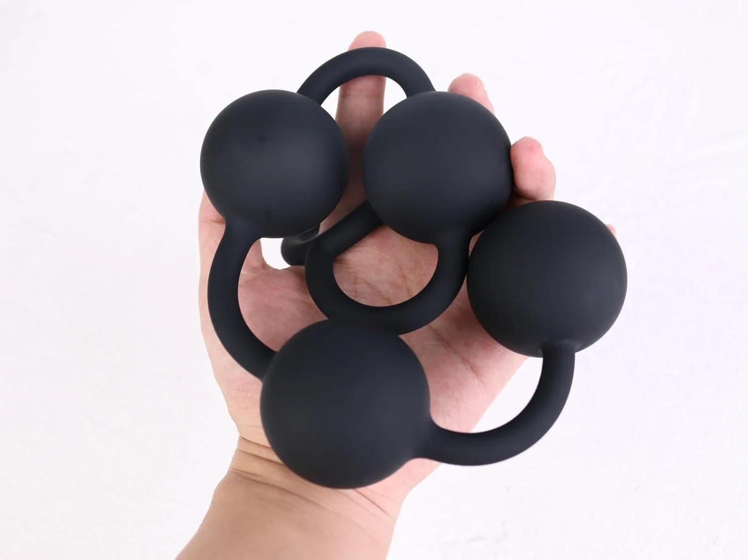 Silikon Analkette Analkugeln Anal Beads Plug Analperlen Kette Butt Plug Sex Toy (M)