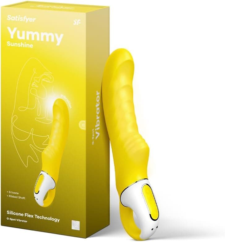 Satisfyer G-Punkt-Vibrator Vibes Master | Dildo &amp; Vibrator für die Frau | Leise und starke Klitoris-Stimulation | Erotisches Sex-Spielzeug | Stimulator für Sie | Wasserdichtes (IPX7) Sex-Toy