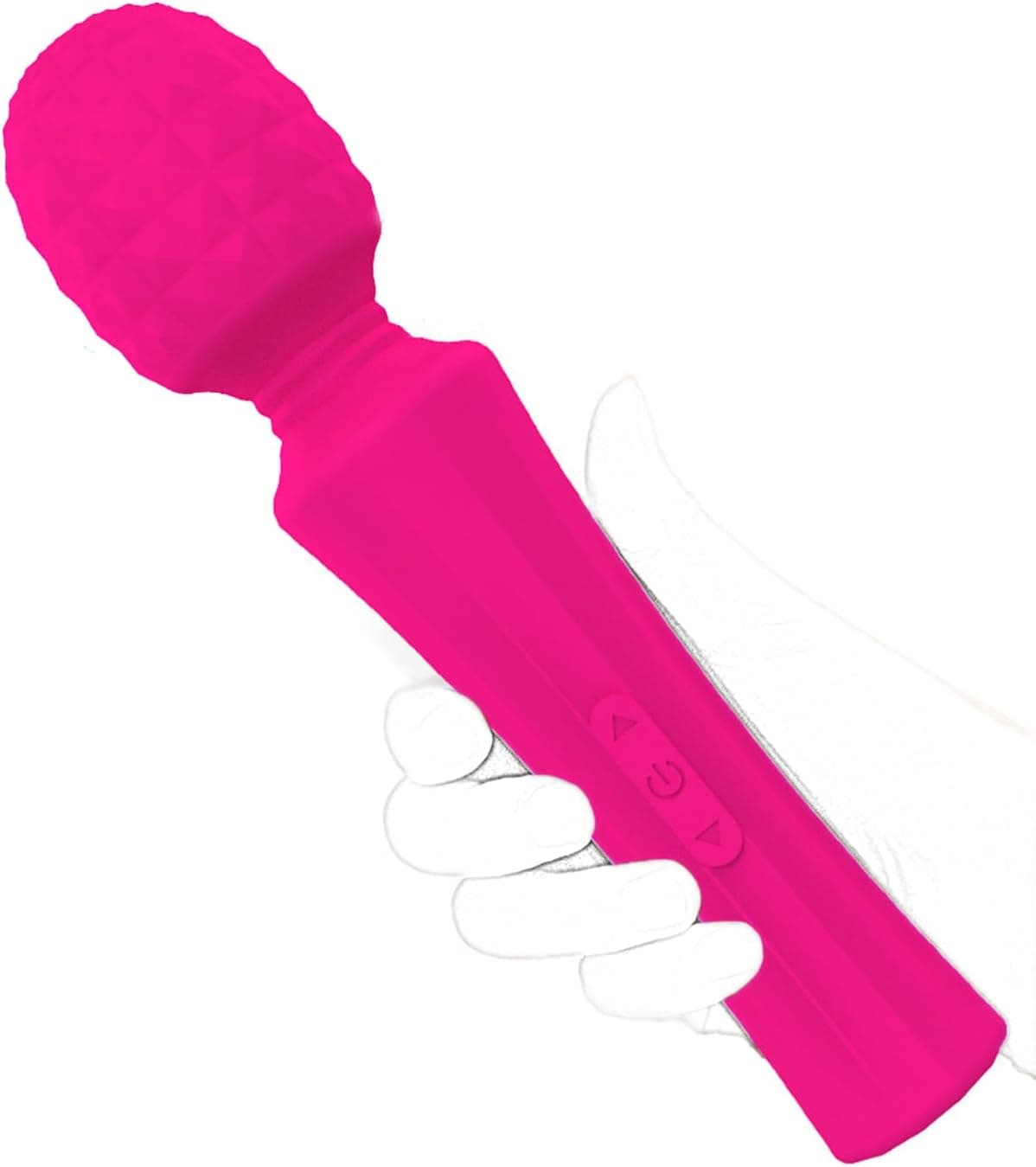 Jinqian Klassische Vibratoren Leise Stark Massagestab für Frauen mit 8 Vibrationsmodi für Sie Klitoris Stimulation Dildo Vibrator Sex Spielzeug für die Frau