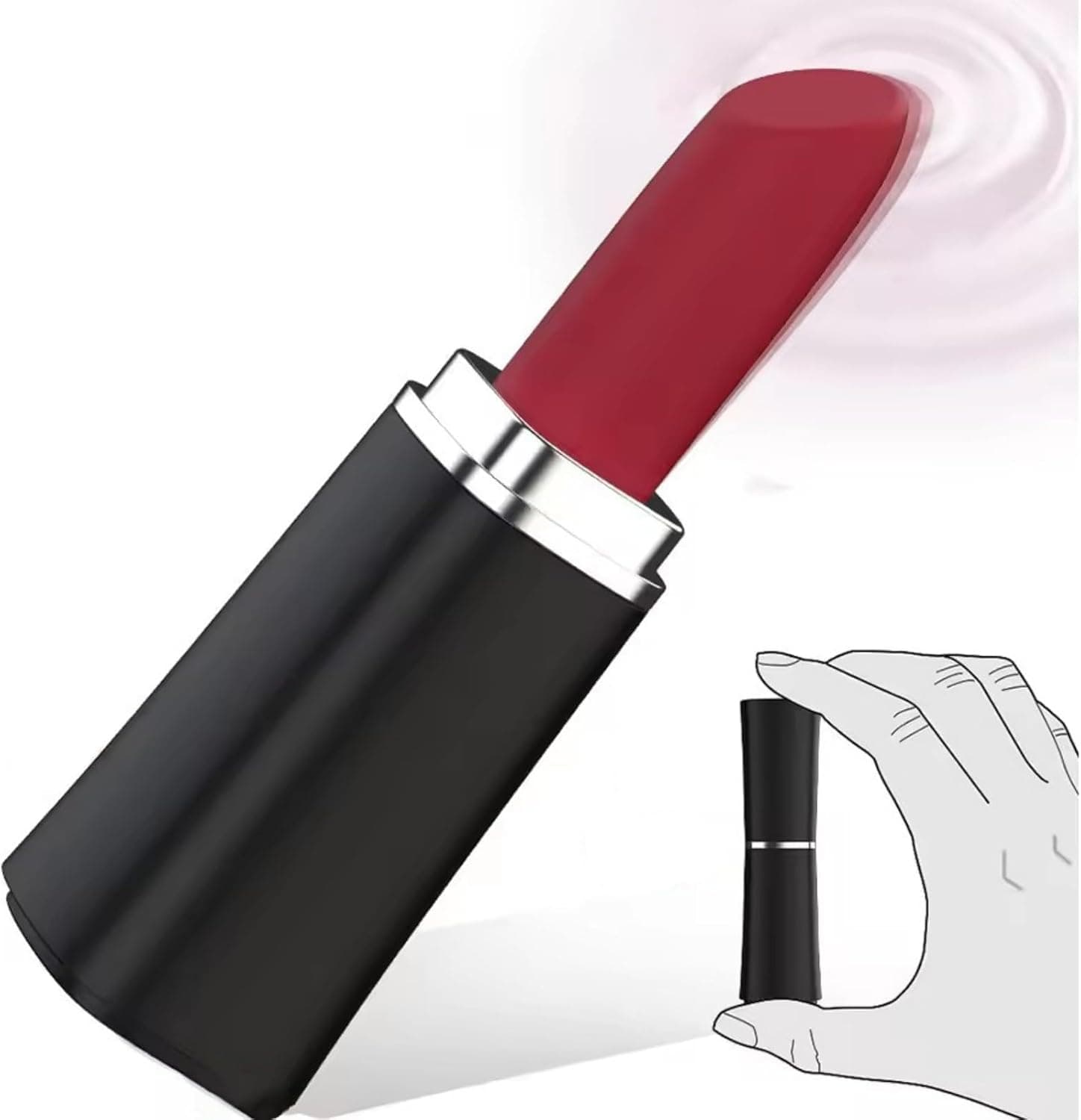 Mini Vibration für Frauen Leise Klitoris Stimulator Mit 10 Vibrationmodi ei G Punkt Vibratoren Bullet Lippenstift Vibro Tragbare Klein Massagestab Dildo Vibrator Sexspielzeug für Paare Frau