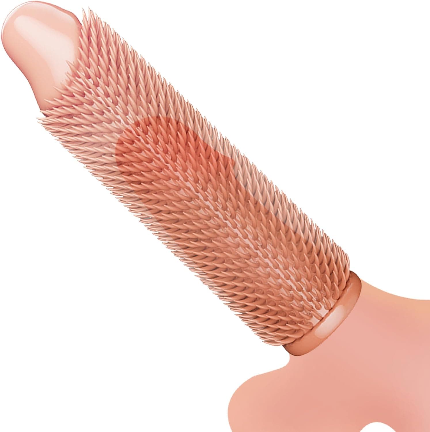 Penis Sleeve Penissleeve Penisverlängerung Penishülle Realistic Dildo Penismanschette mit Weicher Widerhaken Penishüllen Penisverlängerung Penissleeve Silikon Penis Verlängerung Sextoysets für Men