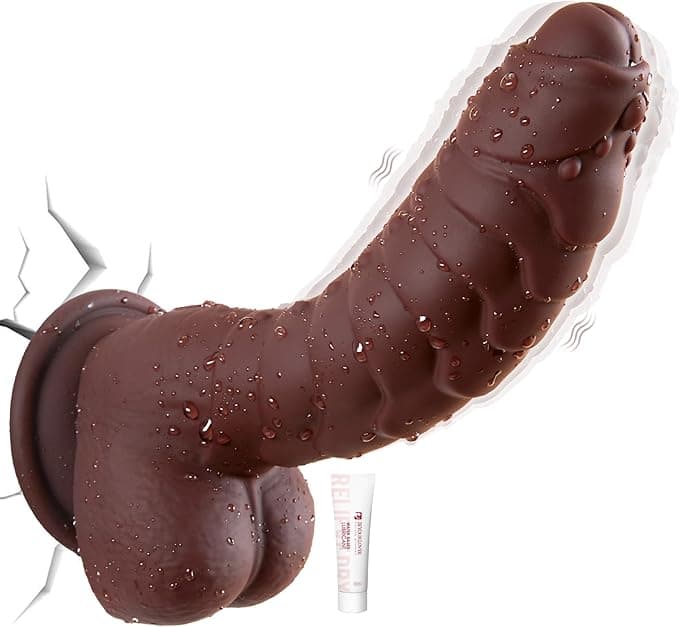 7.4 Inch Realistic Vibrating Dildo with Suction Cup