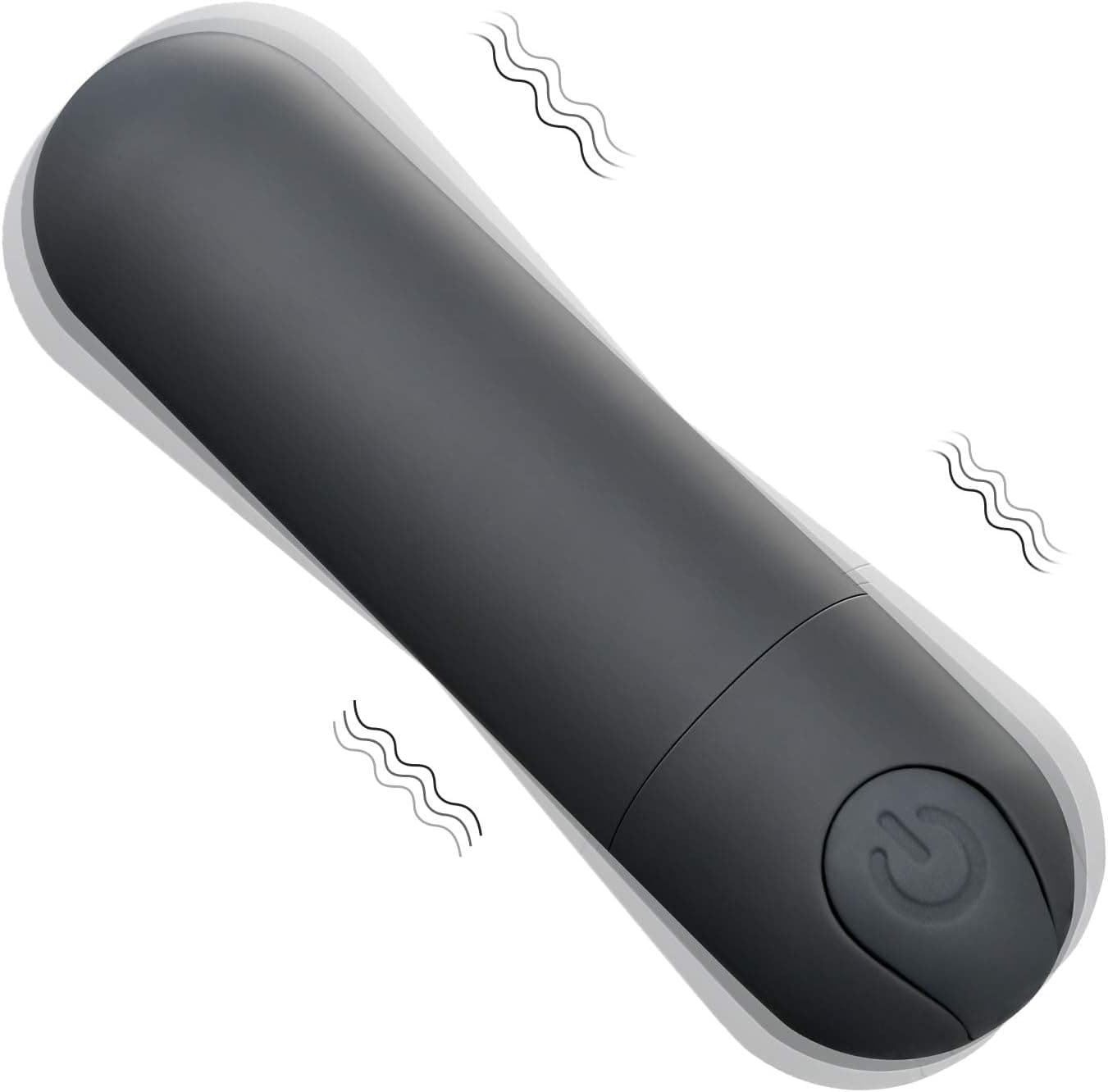 SXOVO 10 Vibrationsmodus Minivibrator, Wiederaufladbar Clitoral G-punkt Vibrierende Bullet Vibrator, Wasserdichte kraftvolle Stimulation Tragbare Massager für Paar Reise (Schwarz)