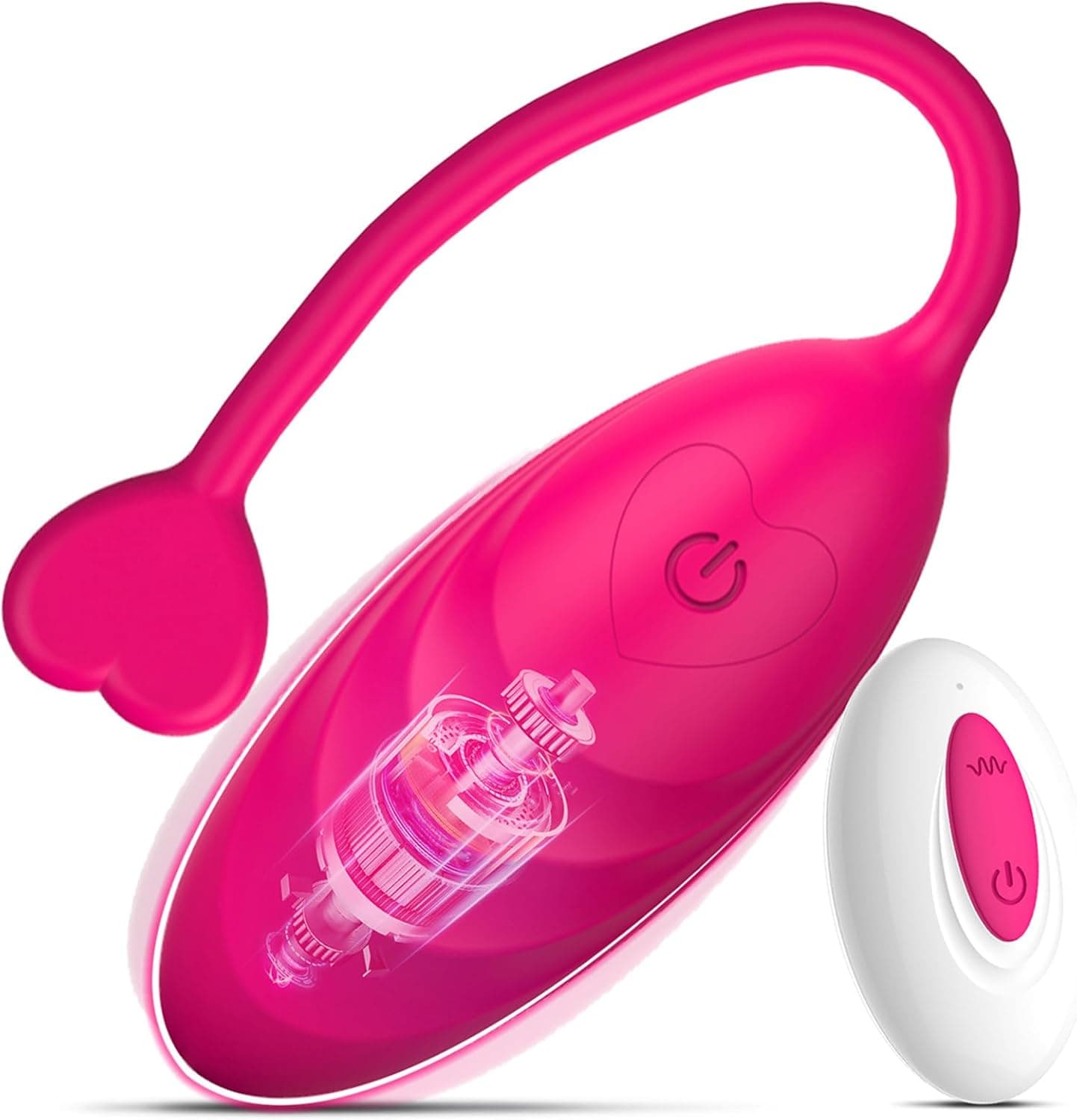 Vibrationseier Vibro Ei mit 10 Modi Mini Vibrator mit Fernbedienung liebeskugeln mit fernbedienung für unterwegs Erotik Sex Toyset Damen Klitoris G-Punkt für Sie Sex Spielzeug für die Frau