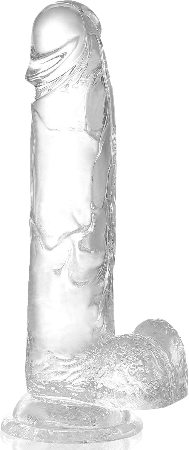 Dildo,21 x 4.2cm Realistischer Dildo mit Starker Saugnapf Groß,Dildos Sexspielzeug für Frauen, Männer Analdildo Anal Plug, Penis Dildo Sex Toy für Paar