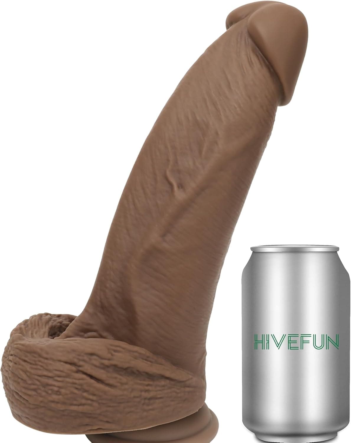 HIVEFUN Diloschwanz für Frauen Realistische Dildos, XXL Dildo Sex Spielzeug für die Frau 25,4cm Analdildo mit Saugnapf, Diloschwanz für Männer Groß Sex Toy Silikon Erotik Sexspielzeug für Paare Extrem