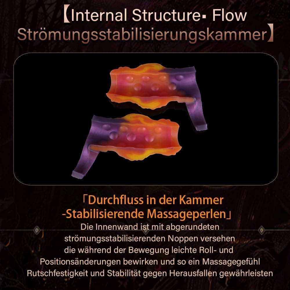 Kuaecr Realistische Hund Penishülle Flüssigsilikon Tierischer Dildo Penis Sleeve mit Hodenring Extender zur Penisverlängerung Vergrößerung Dicker Stärker Erektion Sexspielzeug für Männer Paare (L)