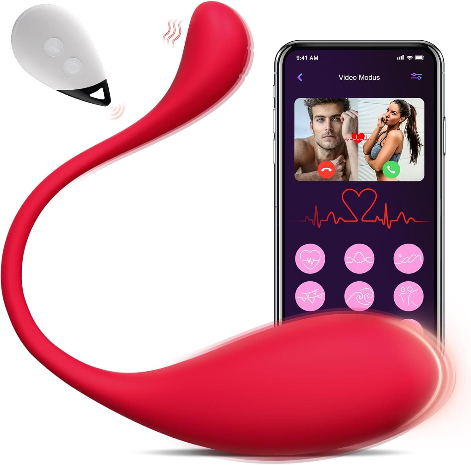 HIVEFUN Sex Spielzeug für die Frau Vibration für Frauen, APP Vibrator mit 9 Modi Erotisches Sexspielzeug für Paare Vibratoren, Vibratorstarb Frauen Klitoris Dildo Vibro Ei Sex Toys mit Fernsteuerung