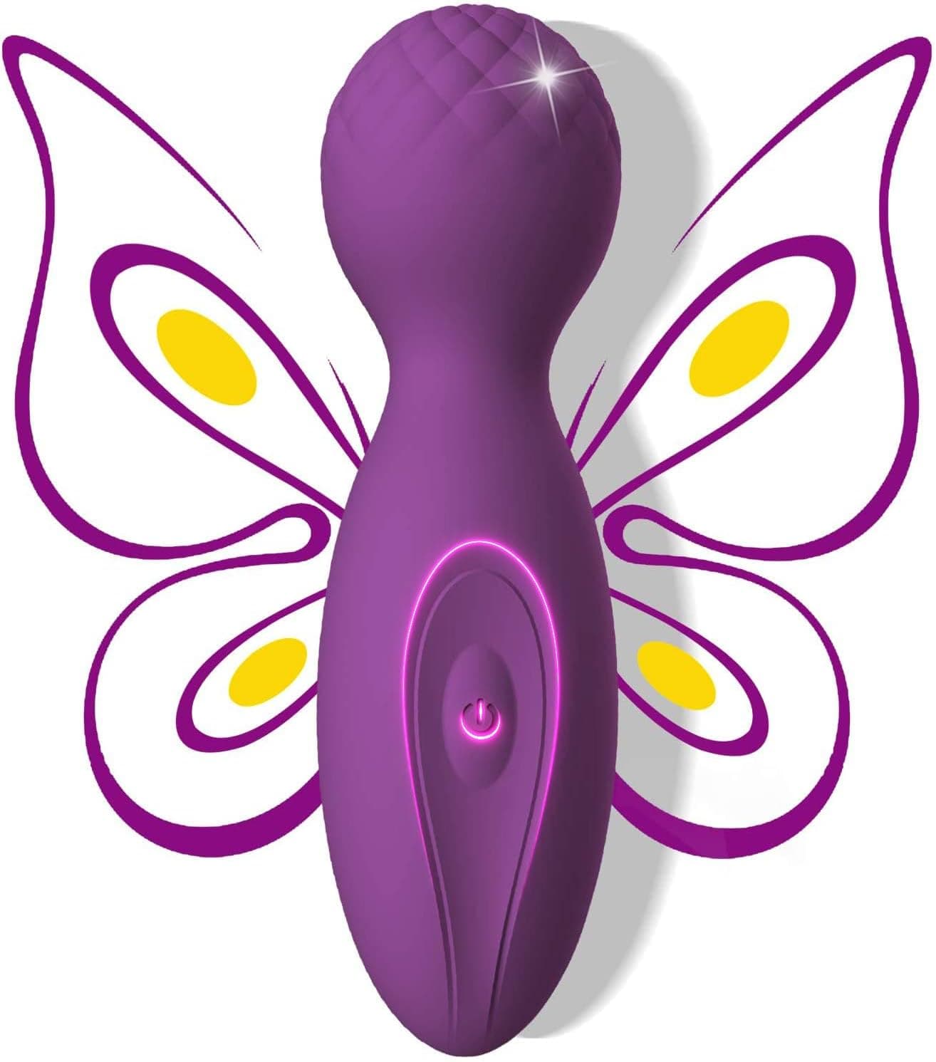 Vibration für Frauen Mini Vibrator Massagestab - Vibratorensets für Frauen ORSLUM Klitoris Massagestab für Frauen Sex, Leise Sexspielzeug, Klein Vibratoren, Solo Sex Spielzeug für Die Frau Sex Toys